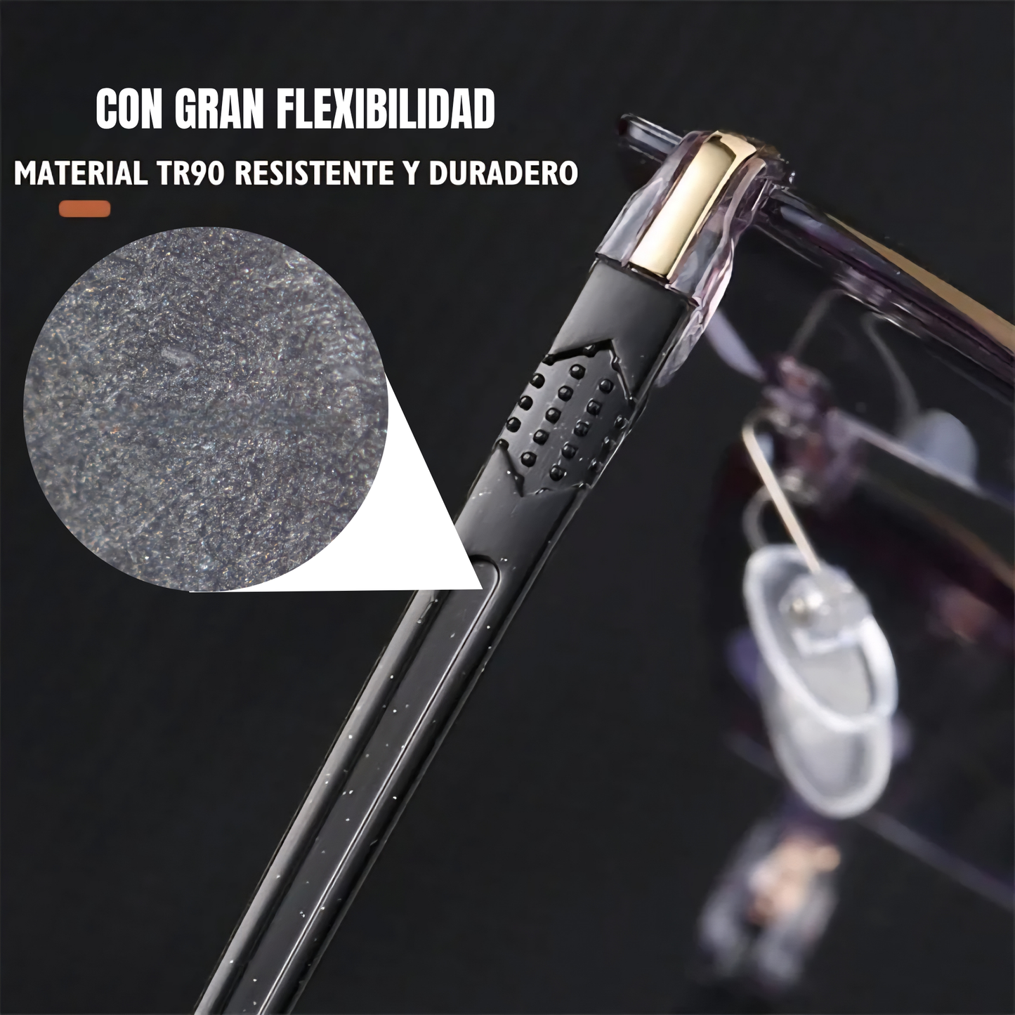Lentes Lúmina Titanio TR90 2x1 🏷️