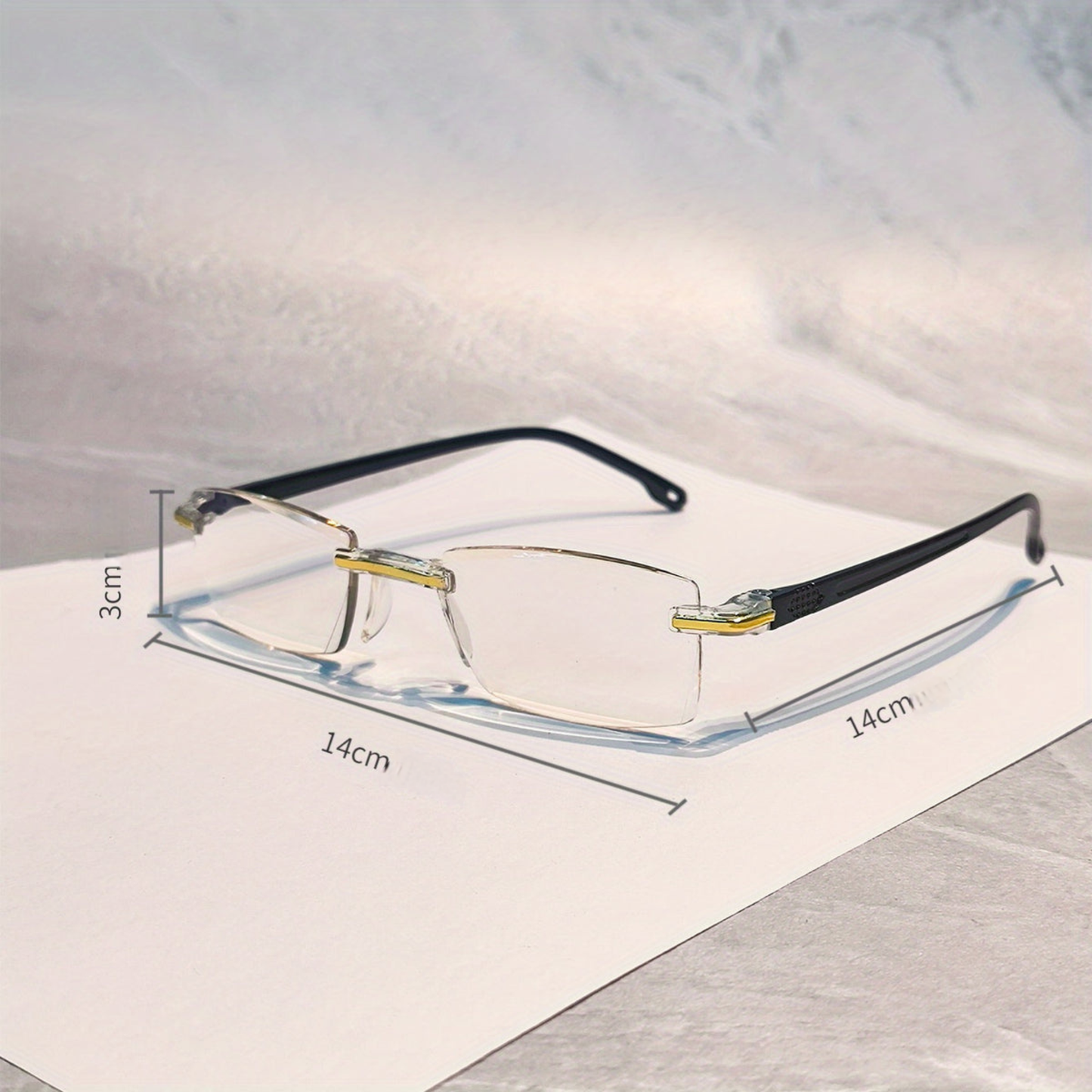 Lentes Lúmina Titanio TR90 2x1 🏷️