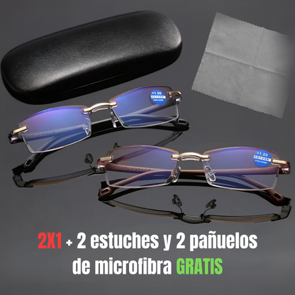 Lentes Lúmina Titanio TR90 2x1 🏷️
