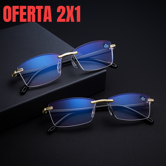 Lentes Lúmina Titanio TR90 2x1 🏷️